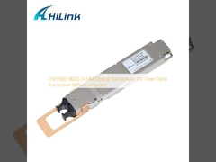 OSFP800 800G 2xSR4 فرستنده نوری 12V فرستنده فیبر نوری کانکتور MPO