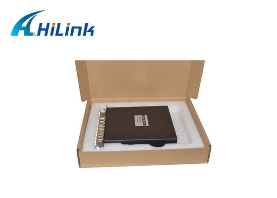High Quality With Low Insertion Loss 8 Channel 100GHZ 0.8nm DWDM Mux Demux