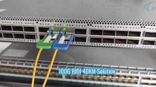 100G BIDI 40KM روی Juniper و Cisco Switch