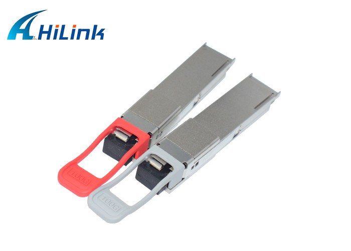 100GBASE - BX20 ماژول فرستنده نوری QSFP28 LAN WDM 1280nm 1310nm 20km LC Simplex Transceiver