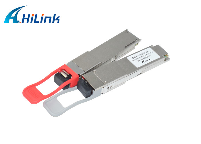 100GBASE - BX20 ماژول فرستنده نوری QSFP28 LAN WDM 1280nm 1310nm 20km LC Simplex Transceiver