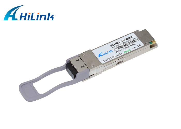 HL-40G-ZR4-80KM 40Gb/s 80km QSFP+ فرستنده و گیرنده Duplex LC تک حالت DOM