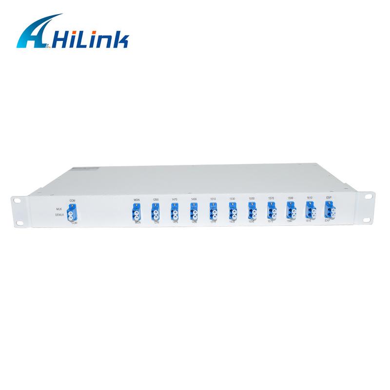 ماژول مالتی پلکسر دو فیبر CWDM Mux Demux 19 اینچ 1U Rachmount