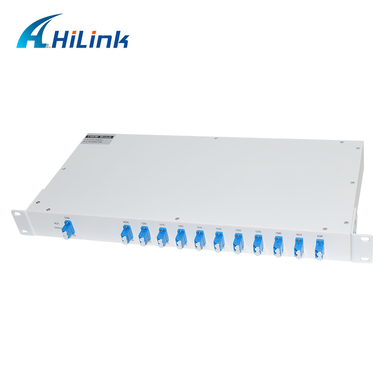 ماژول مالتی پلکسر دو فیبر CWDM Mux Demux 19 اینچ 1U Rachmount