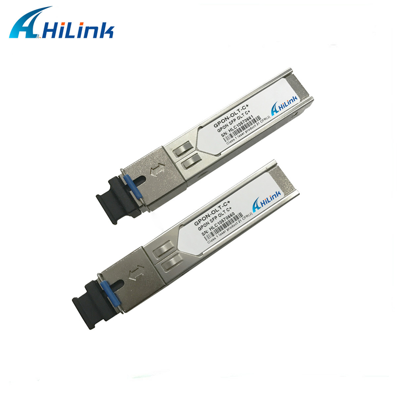 GPON SFP OLT C+ Module 20KM SC/UPC 1490nm / 1310nm SFP 2.5Gbps/1.25Gbps GPON OLT