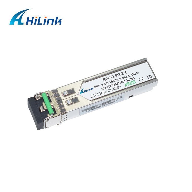 ماژول 2.5GBASE-ZX 2.5G SFP 80KM 1550nm SMF Duplex LC 2G Optical DDM