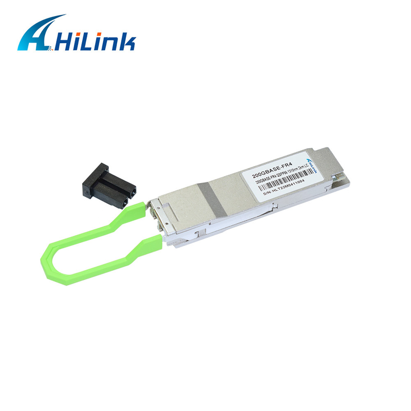 QSFP56 200G 2KM QSFP56-200G-FR4 2KM دو LC QSFP56 1310nm SFP گیرنده DOM