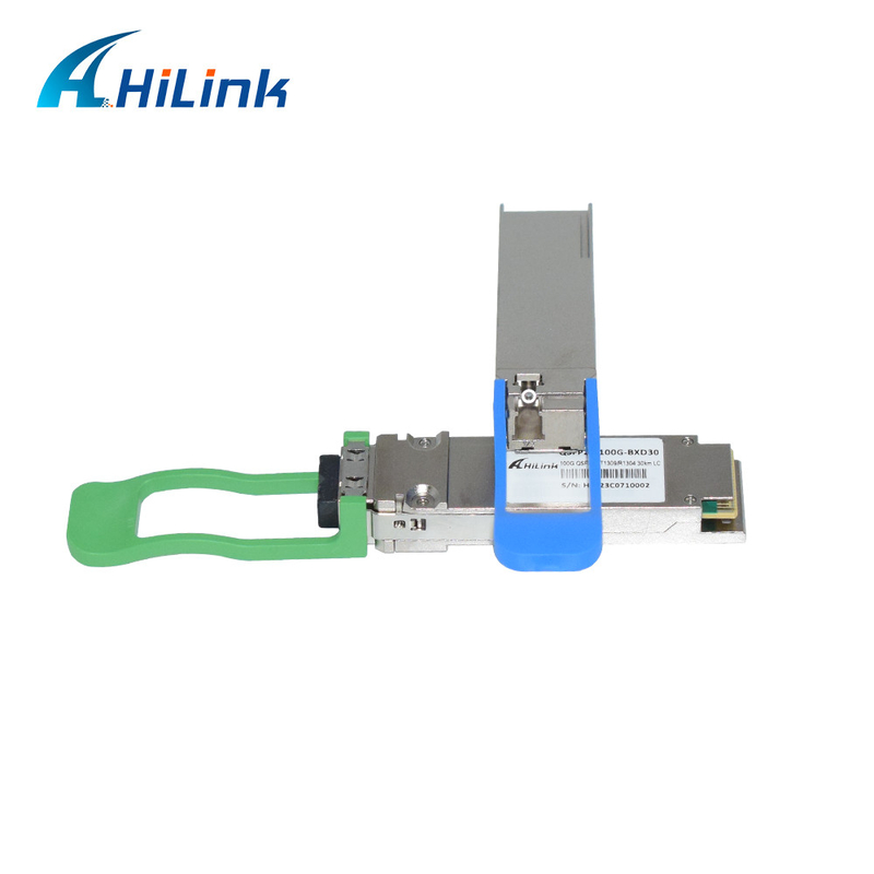100G QSFP28 ماژول گیرنده BIDI 40KM 1304/1309nm EML+APD QSFP28-BX-D40 گیرنده