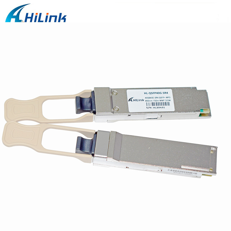 انتقال دهنده های نوری QSFP+ 40G SR4 MMF 850nm 100M OM3 150M OM4 MPO