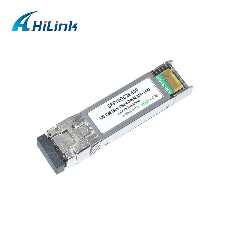 ماژول فرستنده نوری 10G DWDM 100KM برای انتقال راه دور ماژول نوری باند C 100GHz