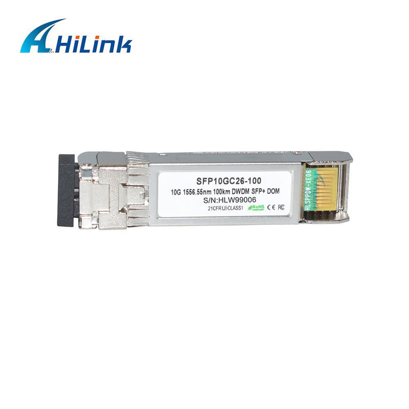 ماژول فرستنده نوری 10G DWDM 100KM برای انتقال راه دور ماژول نوری باند C 100GHz