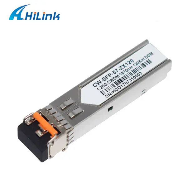 1.25G CWDM 120KM CWDM-SFP گیرنده 1570nm CWDM رنگ نوری 1000BASE DOM LC SMF