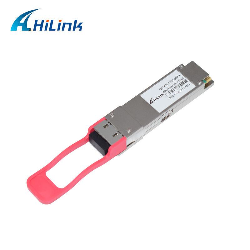 QSFP+ 40G LC 30KM 40G ER4 ماژول گیرنده نوری طول موج LWDM برای استفاده از مخابرات فاصله 30KM