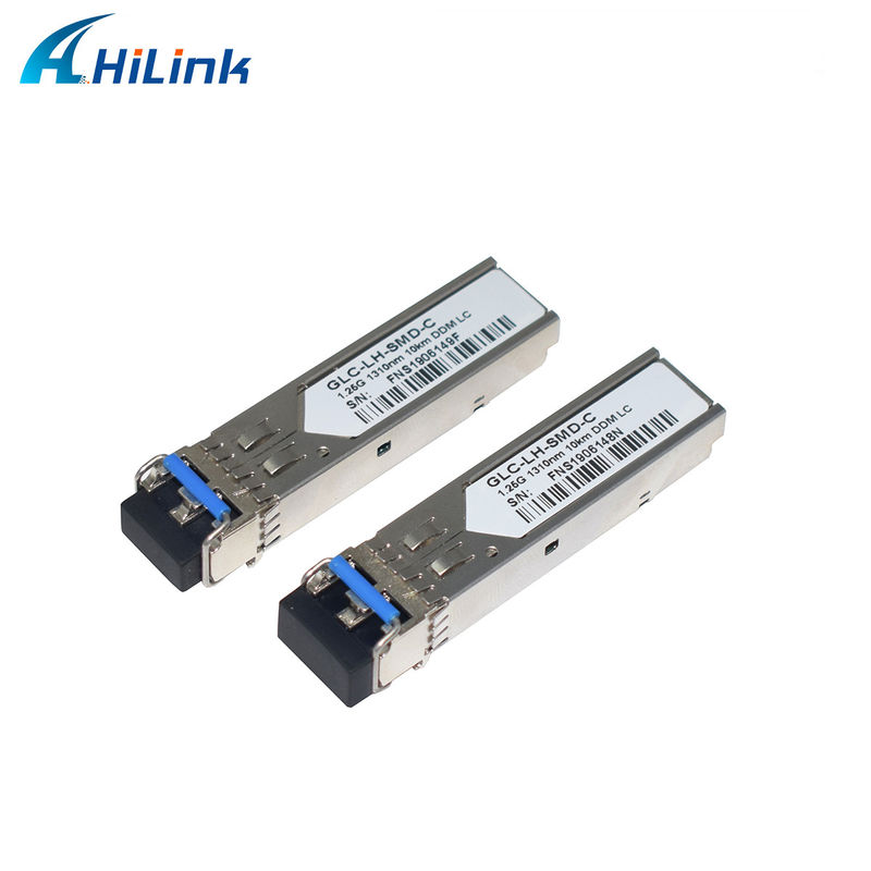 GLC-LX-SMD فرستنده فیبر نوری SFP 1.25G 1310nm 10KM Duplex LC DDM