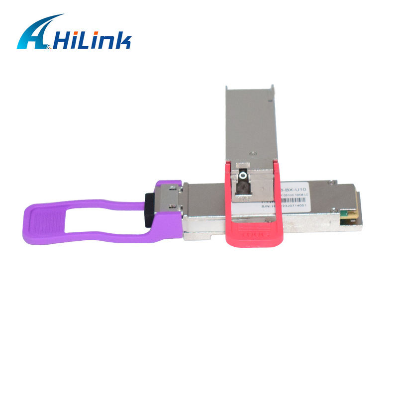 ماژول BiDi پایه 100G QSFP28 برای محیط 0 تا 70C 10km و نرخ داده 20km