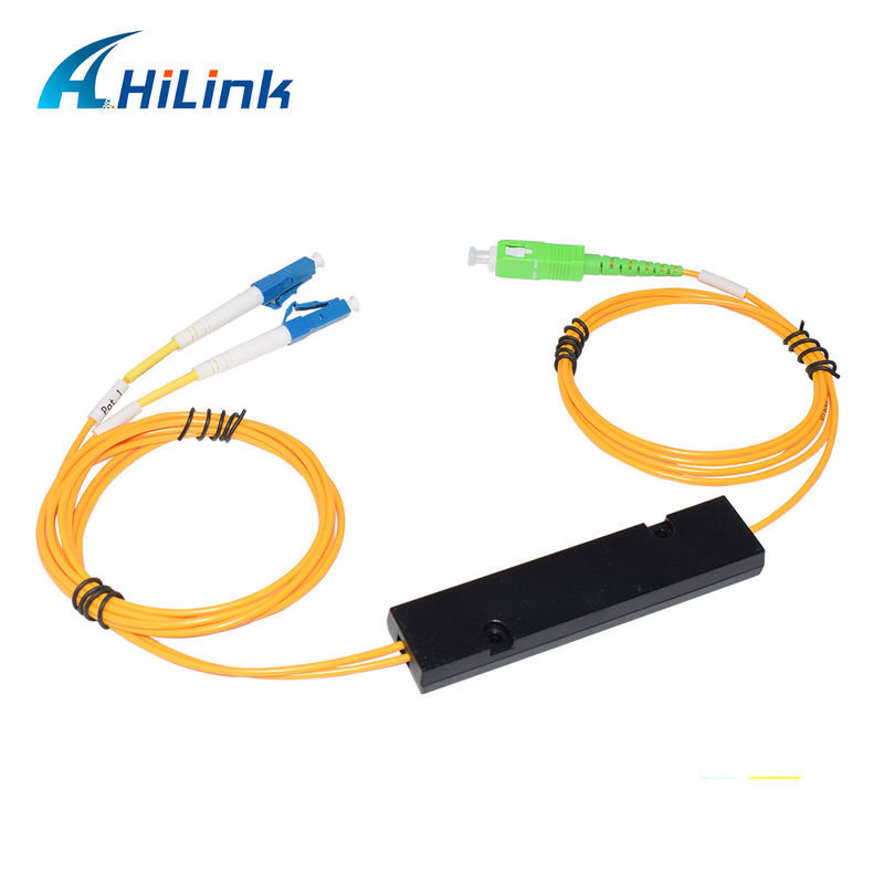 جعبه ABS 3 پورت گردشگر، پورت1& پورت3-LC/UPC، پورت2-SC/APC 1310nm/1550nm/1610nm
