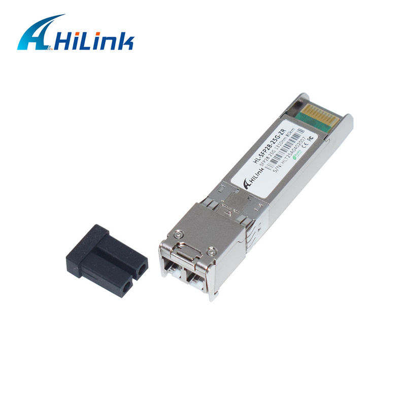 25G ZR SFP 80KM LC 25G اترنت SFP ترانسسیور DOM 1310nm ترانسسیورهای فیبر نوری