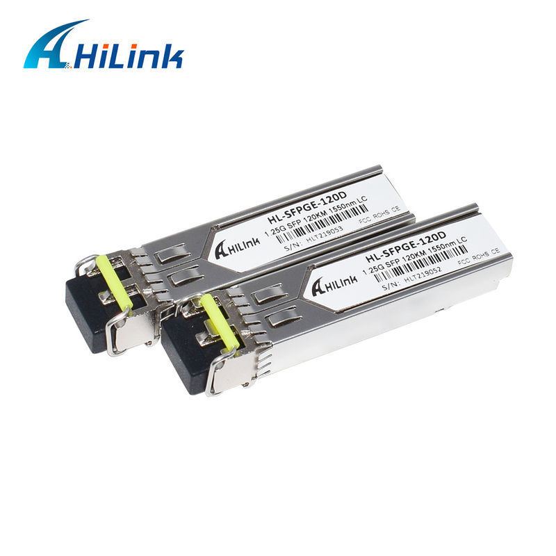 HL-SFPGE-120D HILINK 1.25G SFP فاصله طولانی 120km 1550nm LC Connector ماژول GBIC DDM