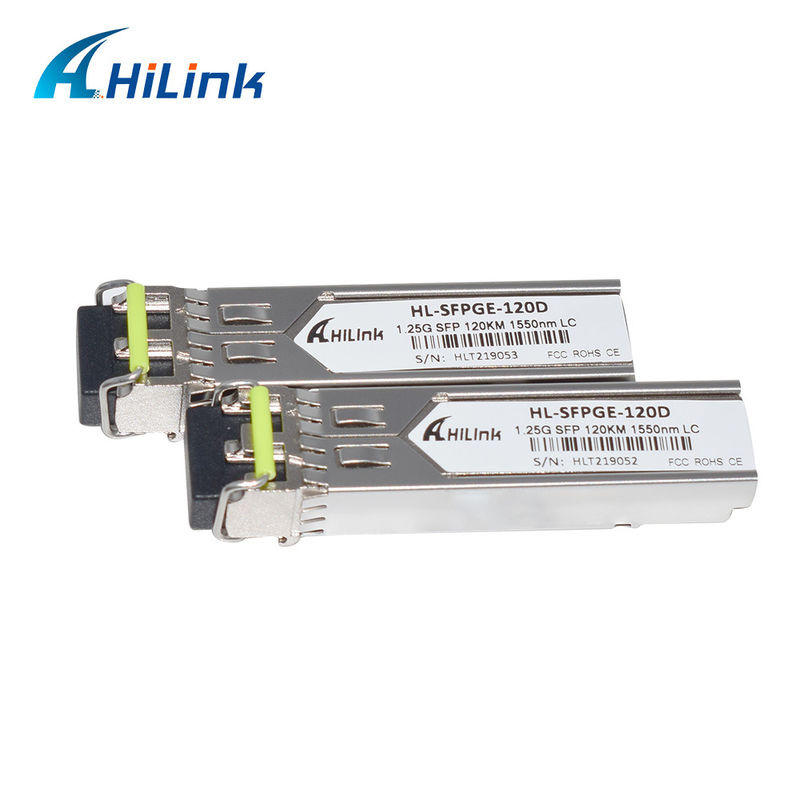 HL-SFPGE-120D HILINK 1.25G SFP فاصله طولانی 120km 1550nm LC Connector ماژول GBIC DDM