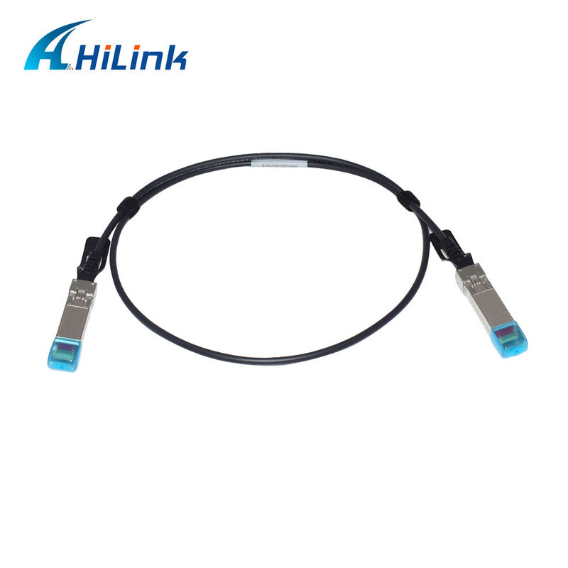 1M Direct Attach Copper (DAC) 30AWG Passive Cable 10G SFP+ تجهیزات فیبر نوری دوگانه