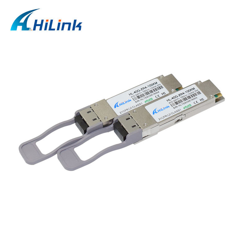 QSFP-40G-ZR4 سازگار 40GBASE-ZR4 ماژول گیرنده نوری 1550nm 100km EML + APD ارتباطات و شبکه محصول