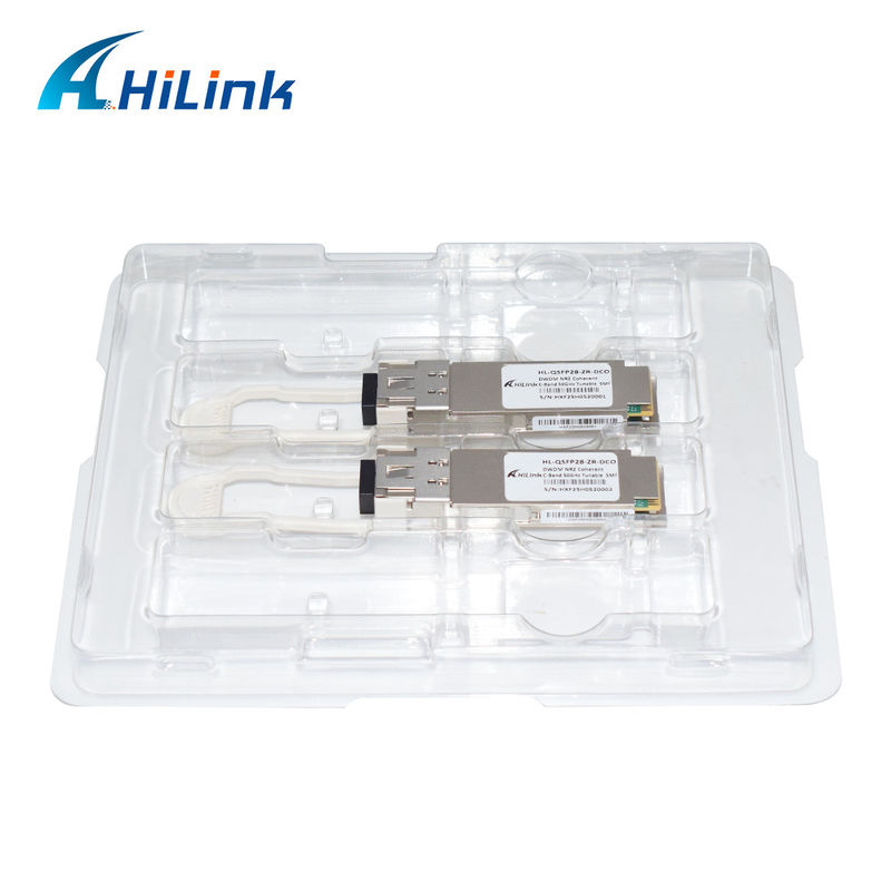 100G ZR QSFP28 Digital Coherent Optics Transceiver راه حل نهایی برای فرستنده های فیبر نوری