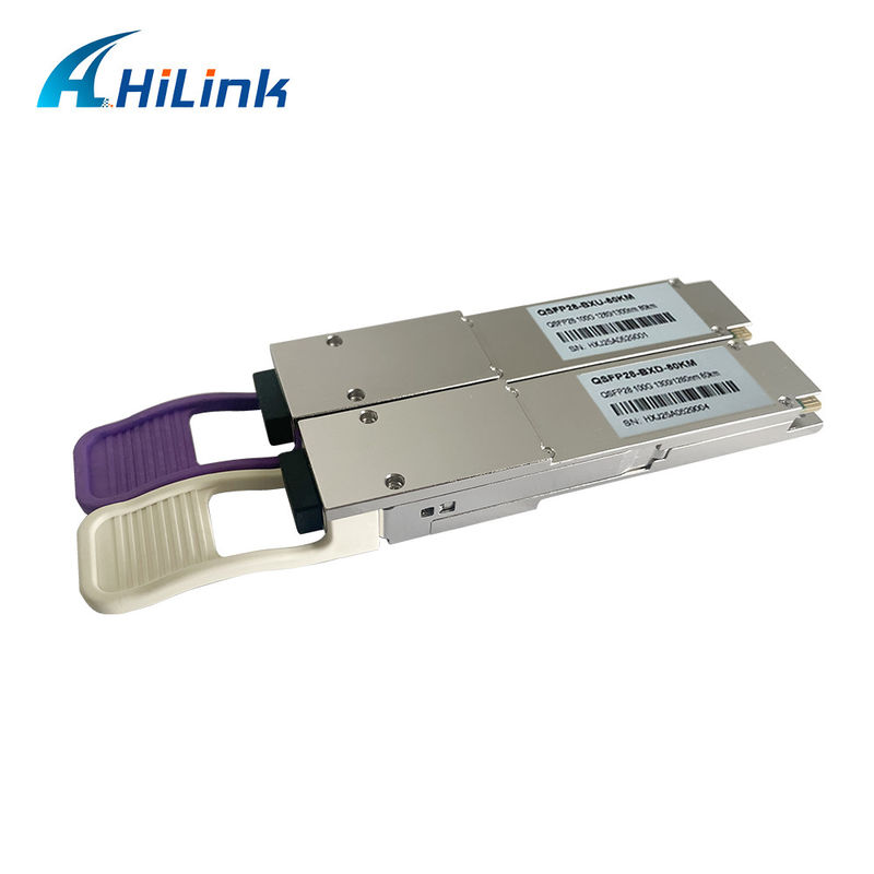 ماژول فرستنده و گيرنده QSFP28 ZR4 BIDI با سرعت 100 گیگابیت بر ثانیه و برد 80 کیلومتر برای انتقال داده در مسافت های طولانی