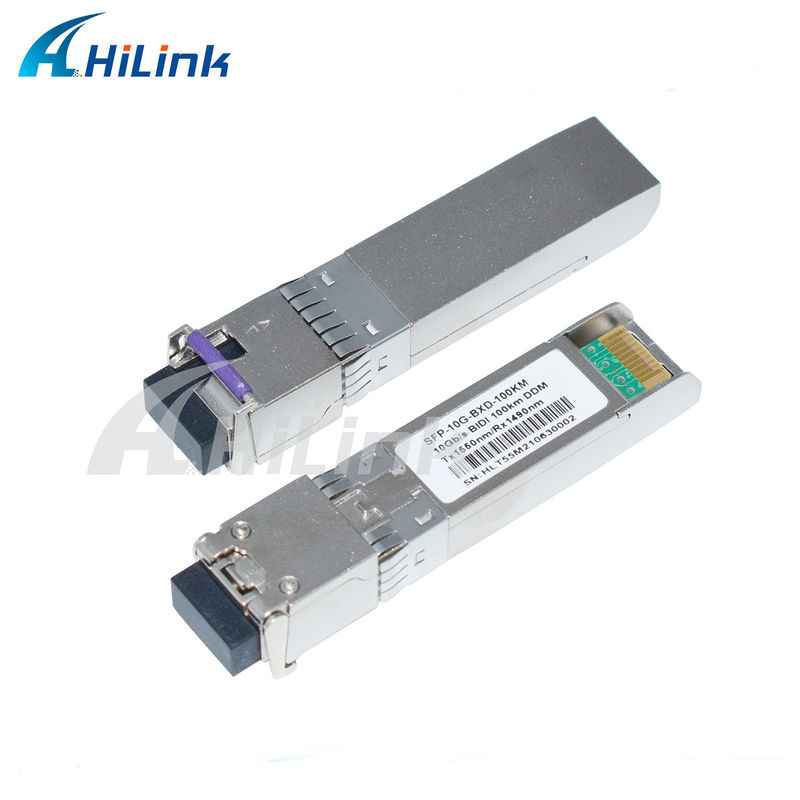ماژول 10G SFP BIDI Transceiver 3- 100KM Reach 1490/1550NM EML APD برای شبکه های طولانی مدت با سرعت