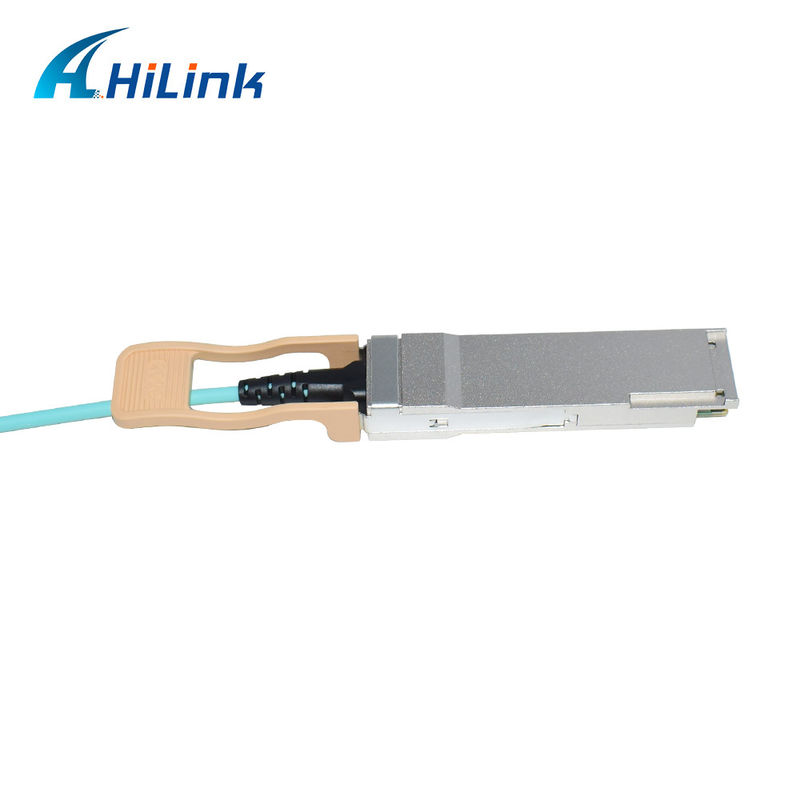 راه حل کابل نوری فعال 200G QSFP56 به 2*QSFP28 2*100G تایید شده برای انتقال داده در دماهای شدید
