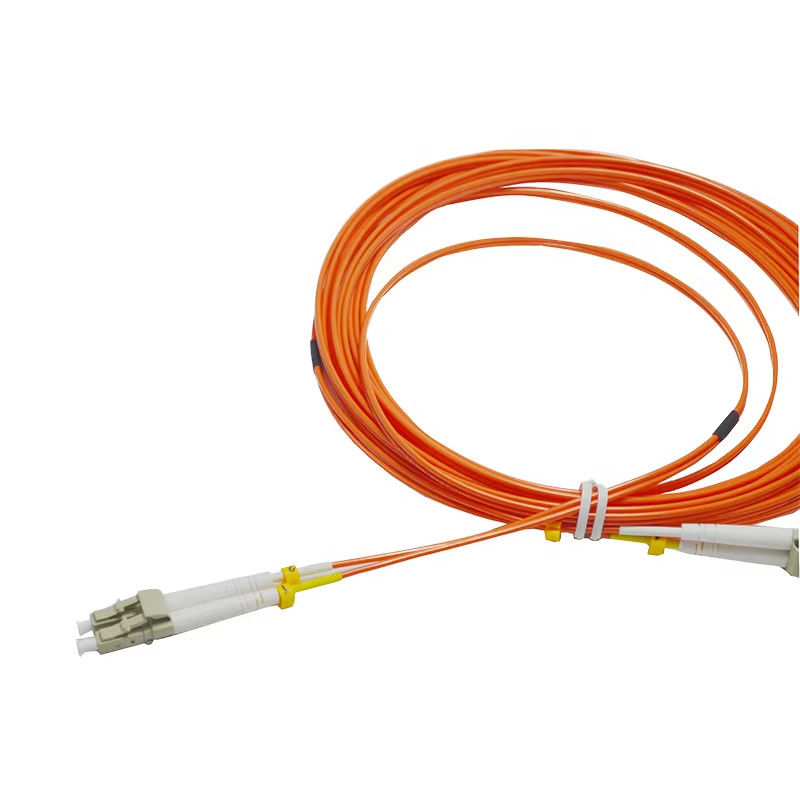 کابل پچ 5M LC/UPC به LC/UPC 2.0mm Duplex Multi-Mode OM2 فیبر