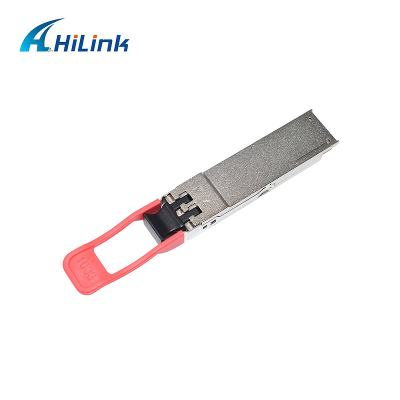 100Gb/s QSFP28 ER4 ماژول گیرنده نوری 40KM Hot Pluggable Duplex LC LAN WDM APD SMF مطابق با RoHS-6