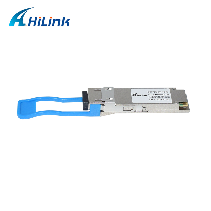 ماژول فرستنده و گیرنده نوری QSFP28 CWDM4 با قابلیت اتصال داغ 10 کیلومتری 100 گیگابیت بر ثانیه برای کاربردهای سوئیچ های اترنت، روترها و برنامه های LAN WAN