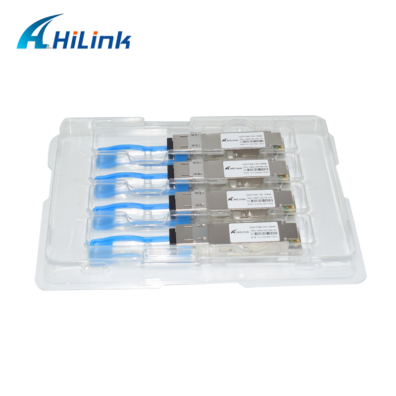 ماژول فرستنده و گیرنده نوری QSFP28 CWDM4 با قابلیت اتصال داغ 10 کیلومتری 100 گیگابیت بر ثانیه برای کاربردهای سوئیچ های اترنت، روترها و برنامه های LAN WAN