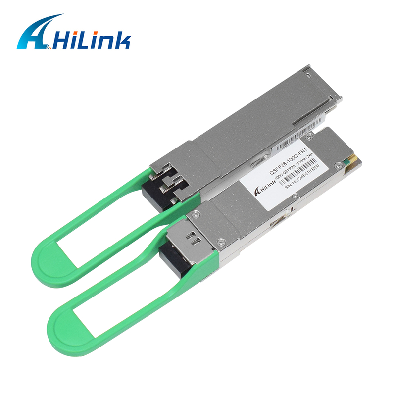 HL-QSFP28-100G-80 فرستنده-گیرنده 100 گیگابیت بر ثانیه QSFP28 BiDi 80 کیلومتر قابل اتصال داغ کانکتور LC Simplex EML+PIN با SOA حالت تک منظوره DDM