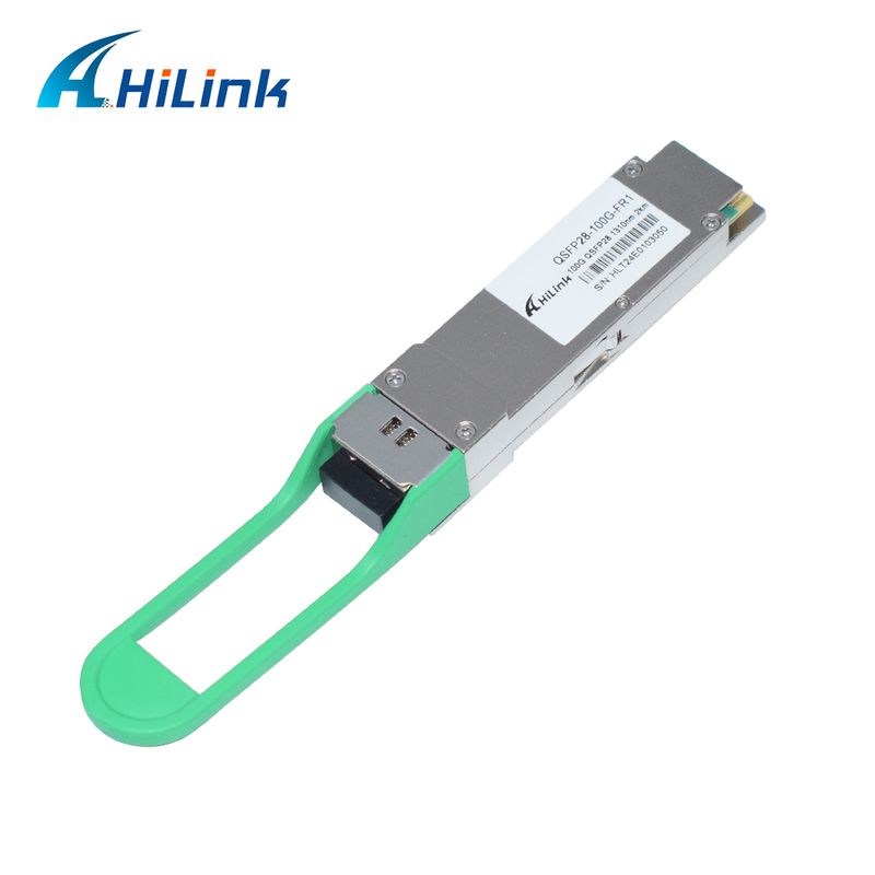 HL-QSFP28-100G-80 فرستنده-گیرنده 100 گیگابیت بر ثانیه QSFP28 BiDi 80 کیلومتر قابل اتصال داغ کانکتور LC Simplex EML+PIN با SOA حالت تک منظوره DDM