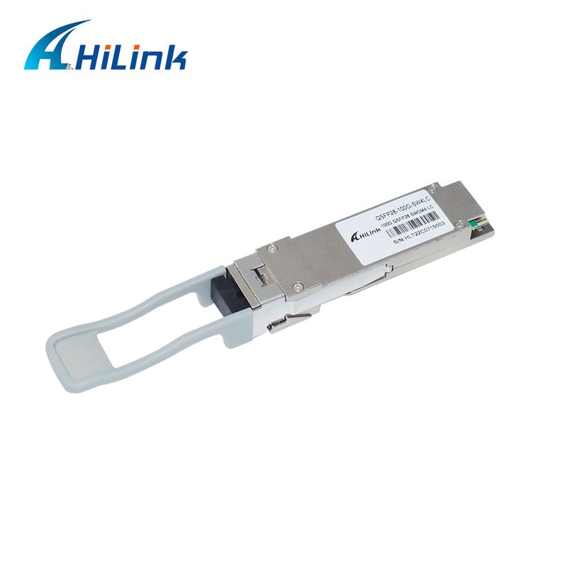 100G QSFP28 SWDM4 گیرنده نوری با فاصله 150m OM5 MMF و تشخیص دیجیتال برای پیوندهای اترنت