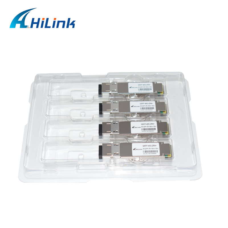 فرستنده و گيرنده نوری 40Gb/s QSFP+ 100km، قابل اتصال داغ، باند C EML APD، کانکتور LC دوبلکس، حالت تک‌منظوره، DDM، سازگار با RoHS برای اترنت 40G