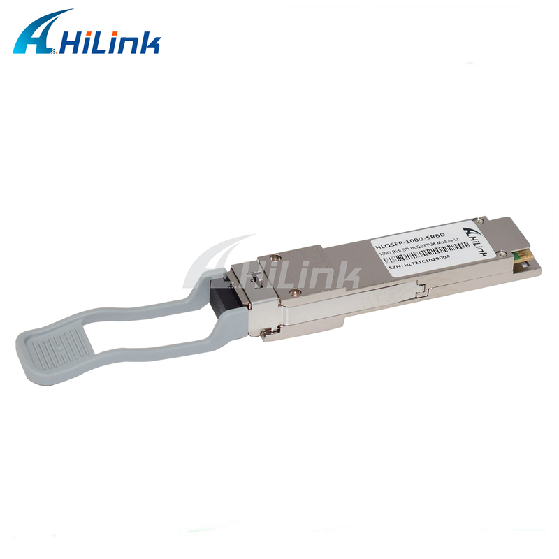 100G QSFP28 SRBD 100m Bi-Di Duplex LC قابل تعویض داغ 850/900nm VCSEL PAM4 2x50G چند حالته