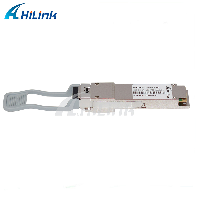 100G QSFP28 SRBD 100m Bi-Di Duplex LC قابل تعویض داغ 850/900nm VCSEL PAM4 2x50G چند حالته