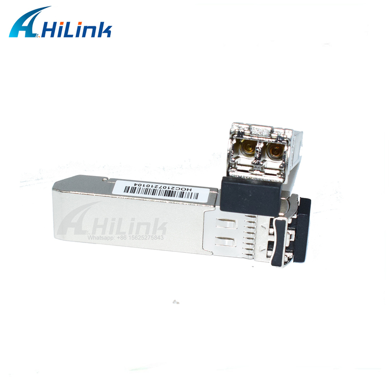 10Gbps 850nm 300m مولتی مود SFP + ماژول گیرنده فیبر نوری گرم قابل وصل با عملکرد DDM