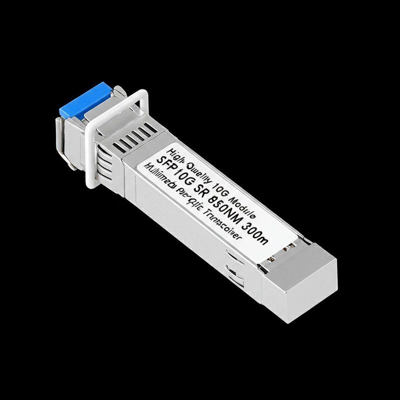 10Gbps 850nm 300m مولتی مود SFP + ماژول گیرنده فیبر نوری گرم قابل وصل با عملکرد DDM