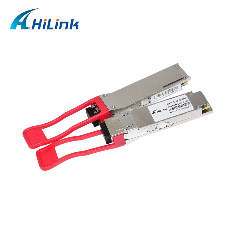 ماژول فرستنده و گیرنده نوری QSFP28 100G با برد 40 کیلومتر، مصرف برق کم (کمتر از 4.5 وات) و مطابق با استاندارد RoHS 6/6 برای مراکز داده