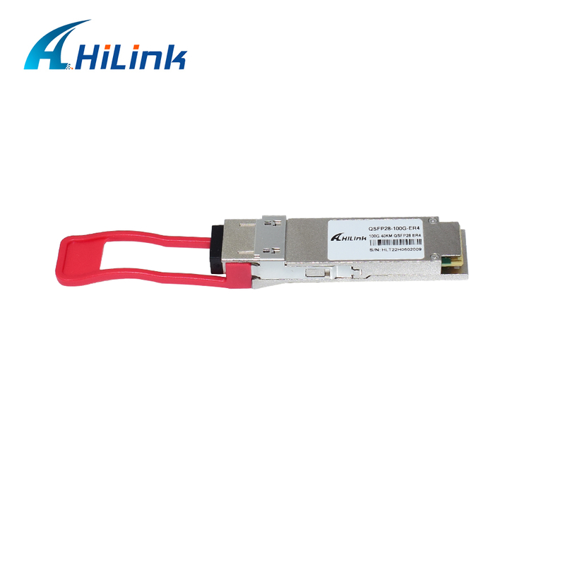 ماژول فرستنده و گیرنده نوری QSFP28 100G با برد 40 کیلومتر، مصرف برق کم (کمتر از 4.5 وات) و مطابق با استاندارد RoHS 6/6 برای مراکز داده