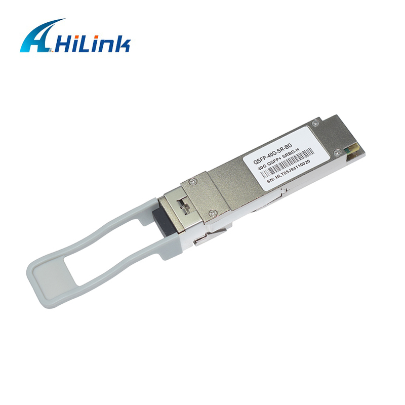 40Gb/s 100m QSFP+ ماژول فیبر نوری Bi-Di Duplex LC Hot Pluggable 850/900nm MMF