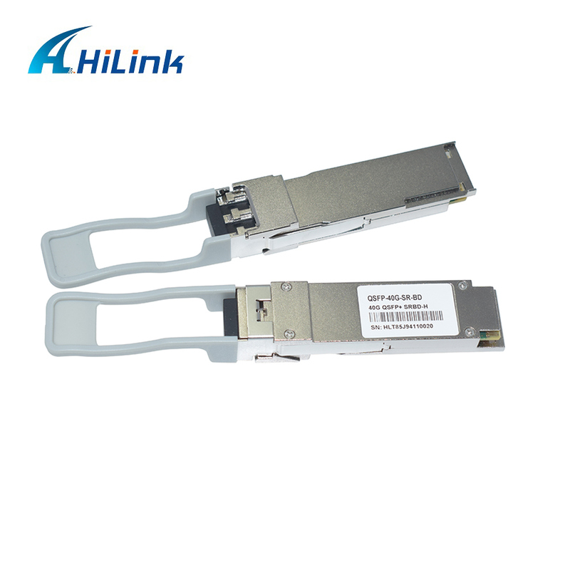 40Gb/s 100m QSFP+ ماژول فیبر نوری Bi-Di Duplex LC Hot Pluggable 850/900nm MMF