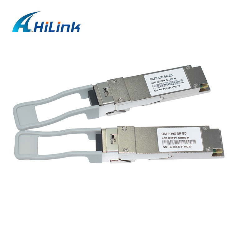 40Gb/s 100m QSFP+ ماژول فیبر نوری Bi-Di Duplex LC Hot Pluggable 850/900nm MMF