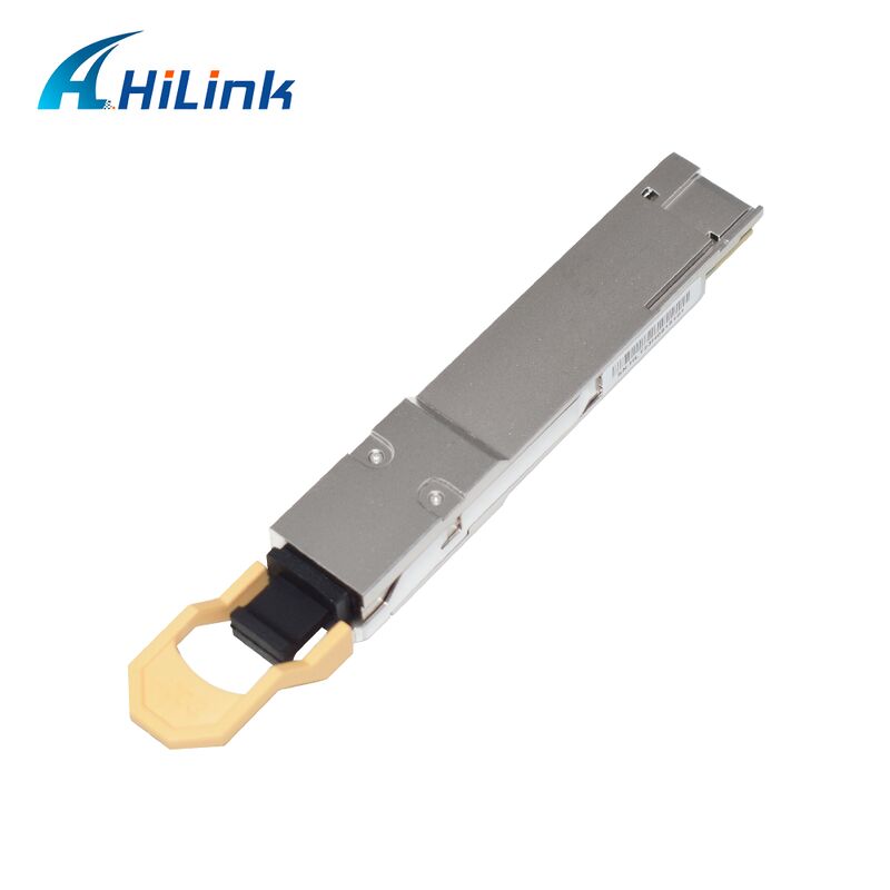 فرستنده و گیرنده نوری Hilink QSDD-400G-SR 400G QSFP56-DD SR8 با نرخ داده 400G، طول موج 850 نانومتر و مسافت 100 متر