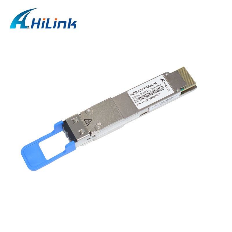 فرستنده و گیرنده نوری Hilink 400Gb/s QSFP-DD LR4 10km SMF Duplex LC، سازگار با RoHS