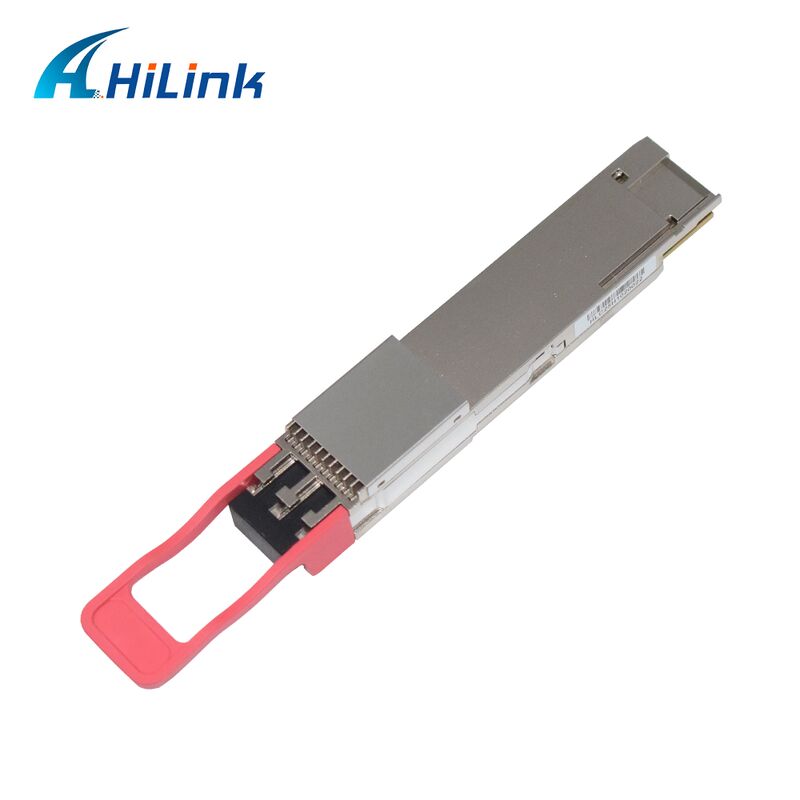 ماژول گیرنده نوری Hilink 400G QSFP-DD ER4 با انتقال 40km و حساسیت OMA <-14dBm مطابق با RoHS