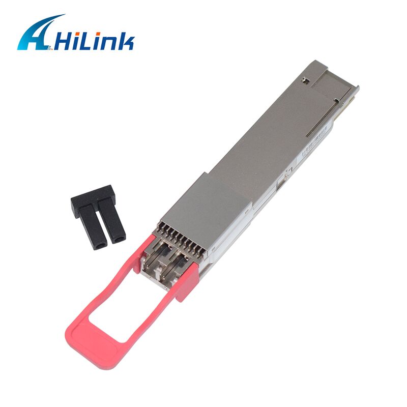 ماژول گیرنده نوری Hilink 400G QSFP-DD ER4 با انتقال 40km و حساسیت OMA <-14dBm مطابق با RoHS